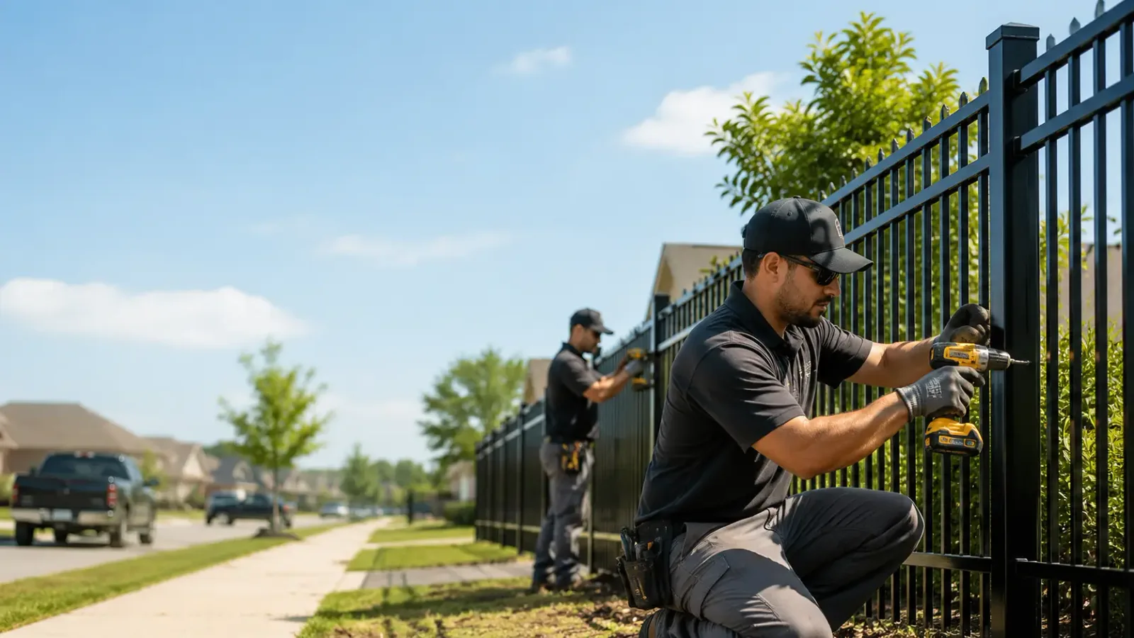 Metal Fence Installation in Elm Grove, WI